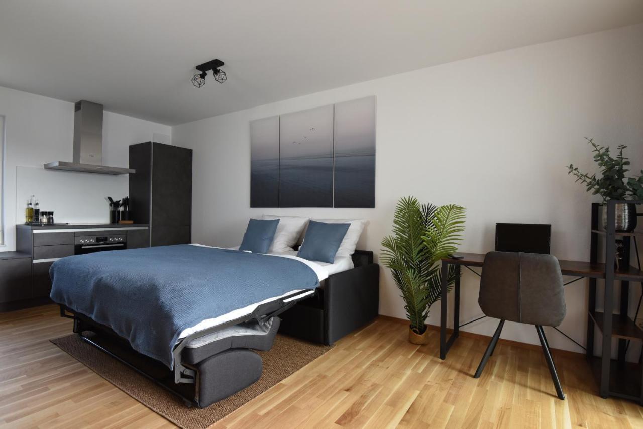 Inhomevision Neubau, Design, Balkon, Barrierefrei, Wlan Markgröningen Buitenkant foto